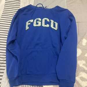 Champion Blue Sweatshirt with FGCU Design